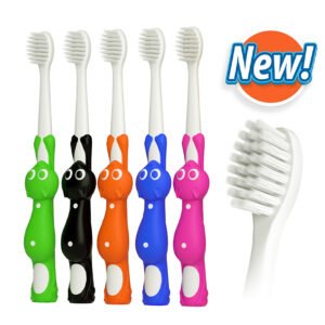 Purr-fect Smile Kids' Toothbrush - 4 Pack Magical Halloween Cleaning for Little Teeth